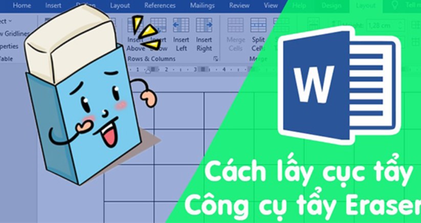 Cách Lấy Cục Tẩy Trong Word 2007, 2010, 2013, 2016 (#3), Cách Lấy Cục Tẩy Trong Word 2010