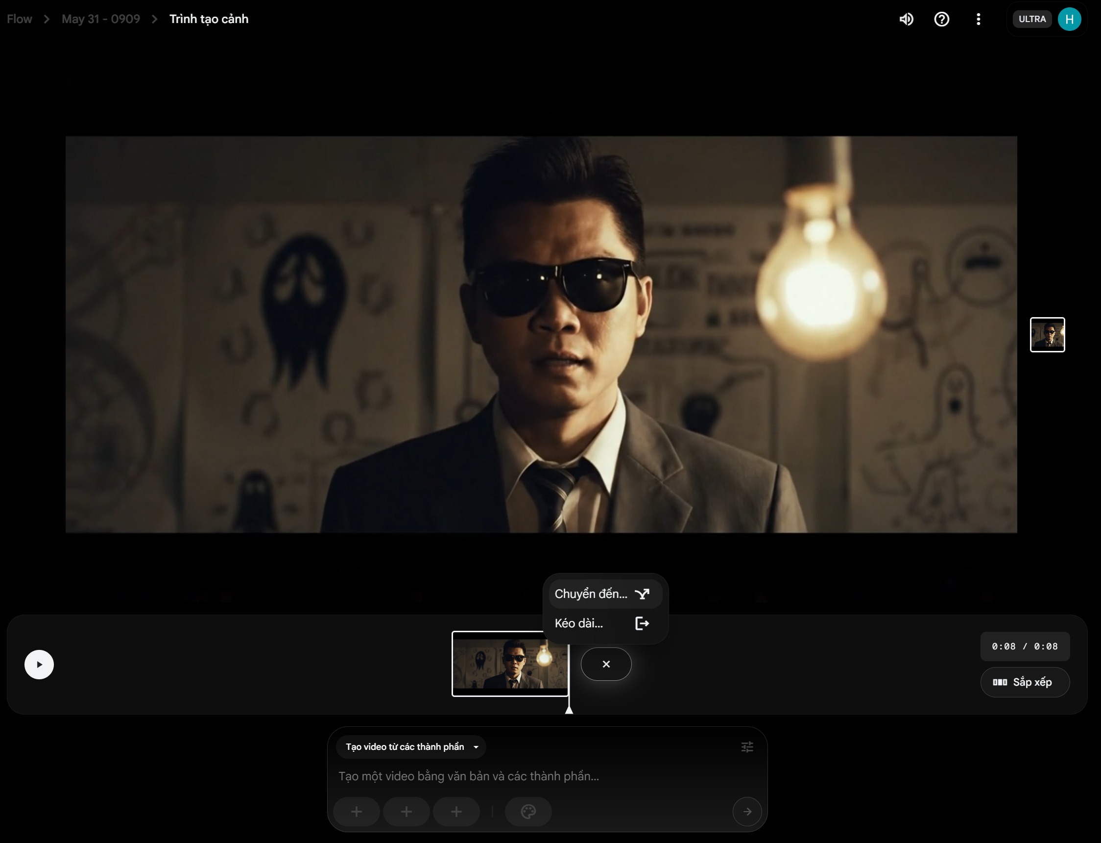 Flow AI tạo video