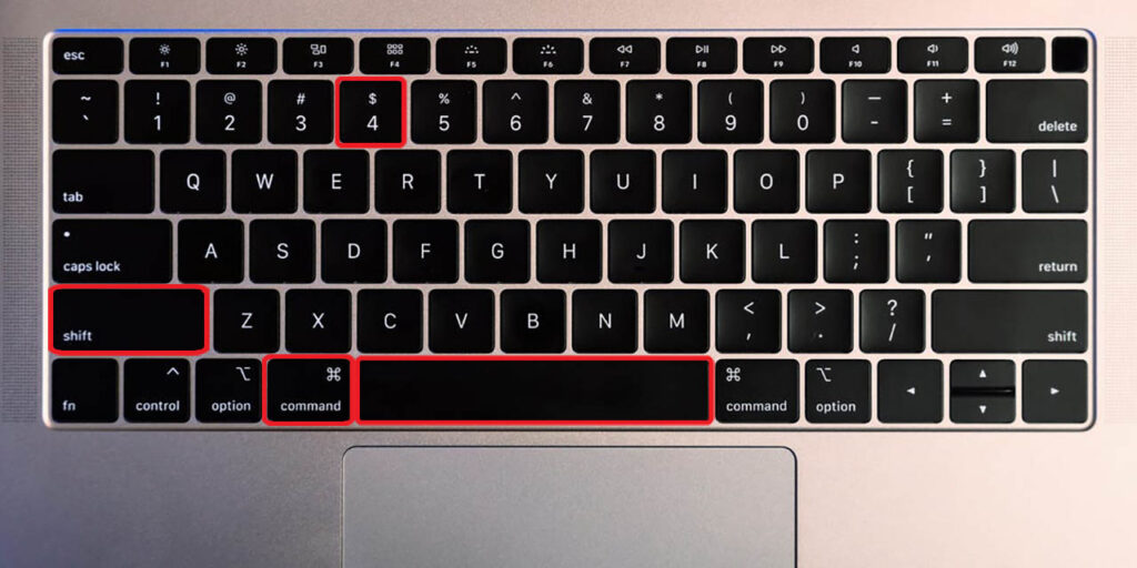 Tổ hợp phím chụp màn hình trên macbook