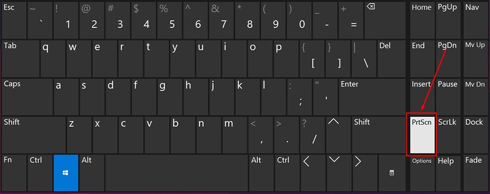Cách chụp màn hình Win 11