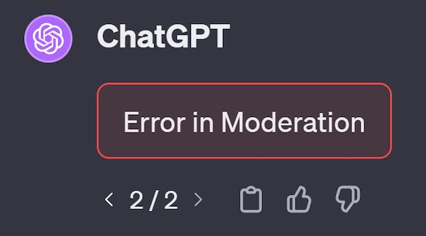 chat gpt bị lỗi